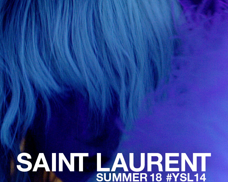 Saint Laurent, Blue Summer18, #YSL14