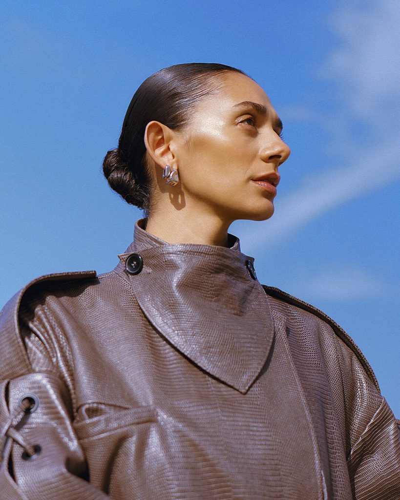 Hypermodern Romance fashion editorial featuring Amaya