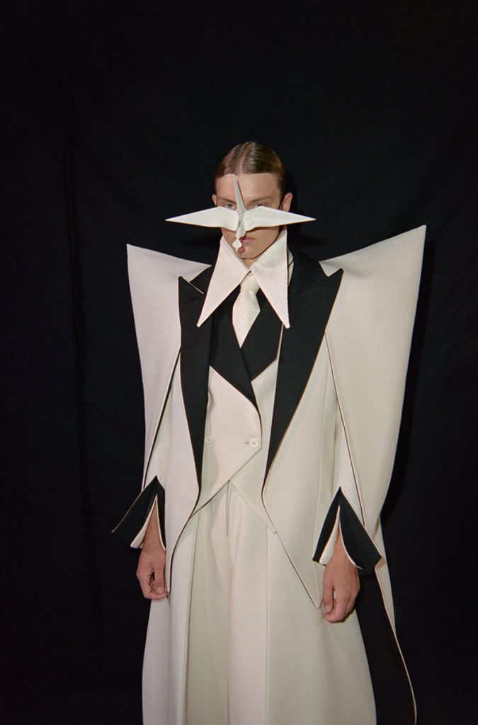 Robert Wun Fall Winter 2026 couture runway in Paris For Blanc Magazine