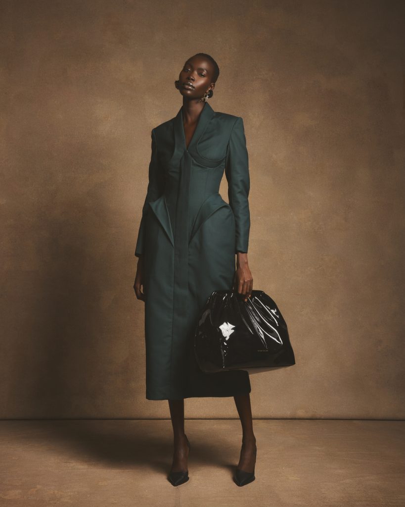 Chuks Collins discussing the Eden Re-Imagined collection